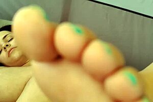 morning wake up in a tent with a curvy queen