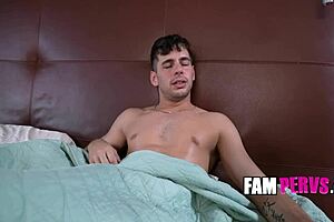 admiring the milf's nice ass in spandex leggings