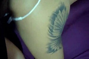 The ebony milf rides the rookie's monster cock.