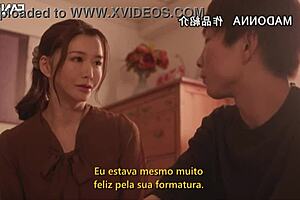 My Stepmom Ayumi Ryou Gave Me a Wild Graduation Gift, Wow!