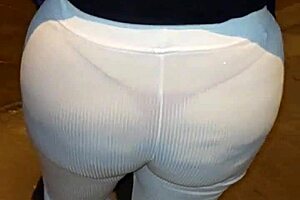 my stepmother flashing on the street