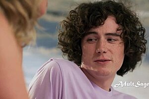 Rachael Cavalli and Jodie Johnson explore taboo as best friend's stepmom and mother-in-law in steamy riding session