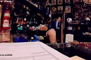 Busty blonde Lexi Love enjoys a session with Rome Major