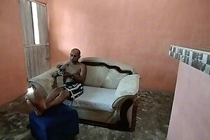 MILF Stretches Anal Hole with Dildo, Showcasing Long Dangling Pussy Lips