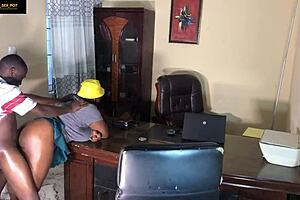 finally banging my hr bbw's ass at work! 🔥