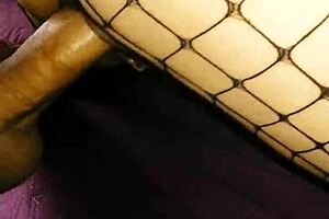 i roughly used her in stockins, every hole streched out