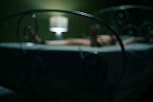 Why does this blonde submit to such deep interracial pounding?