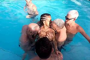 my first gangbang delight, gave ass pussy