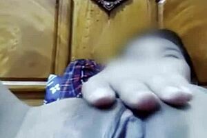 Asian step-sis offers wild bedroom action via international call sex service!!