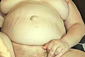 hot mature blonde shows off natural tits and hairy pussy close-up