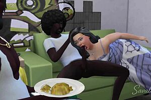 Maritza, the Mexican MILF from the hood gets a gang bang