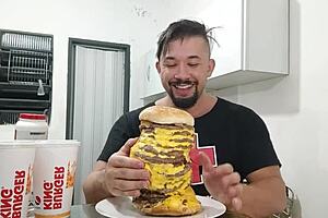 eating the biggest burger king from x videos, a milf adventure in the spotlight.