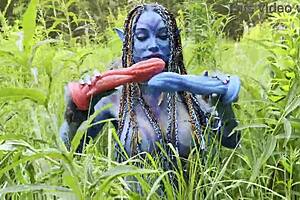 Monika Fox’s Big Prolapse: Hard Dildo Anal in Public Nature?