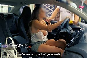 lonely housewife blows her friend