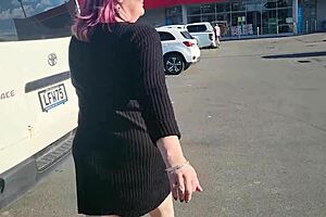 Kiwi slutty milf craves hard fucking in store changing room chaos