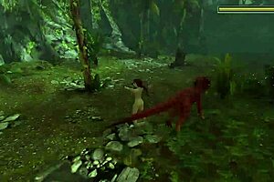 tomb raider randomness features nude bloopers and outdoor accidents in comic game public scenes with monsters