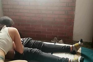 Horny Teen Masturbates Me and Sucks Out Every Drop?