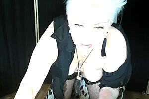 My stepmom's turning into my dirty webcam star again!