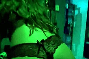 Caught my neighbor riding hard on hidden camera.