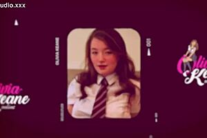 Vicky Vette and Ivy Secret engage in a lesbian scene where Vicky dominates and pleasures Ivy