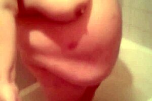 Relaxing in a hot bathtub with friends.