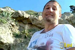 damn, Debora's big tits milf body rocks beach fucking