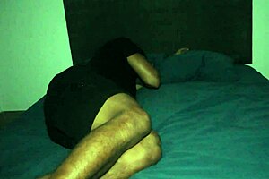 My sister-in-law unknowingly gets a hot and messy surprise