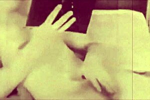 Vintage granny gives blowjob in secret life 😏