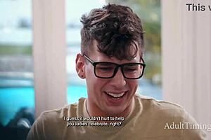 nerdy milf pussies take on one homeschooled dick in wild banging