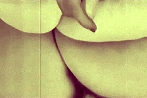 Vintage granny gives blowjob in secret life 😏