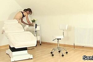 Unfaithful Mature Lady Sonia Shows Off Her Huge Titties