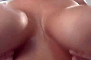 Brunette Sophie Dee has strong release after solo session.