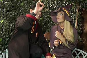 horny euro babes rip costumes in wet orgy, fucking pussies hard 😈🔥