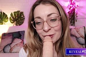 MILF's Wet Pussy Masturbation with Dildo Sucking and Anal Teasing