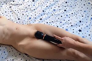 look at this petite skinny milf achieving multiple perfect orgasms