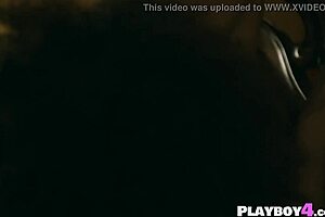 Black Milf Strips and Dances Seductively Before Sexy Babe