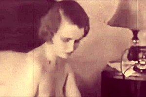 Vintage granny gives blowjob in secret life 😏