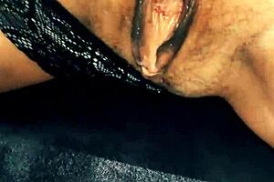 Naughty wife in stockings begs for hard anal