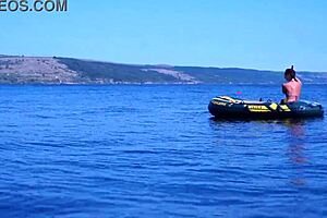 Floating wild on Volga River boat! 🚤