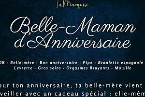 European step-mom gets naughty in French audio porn videos