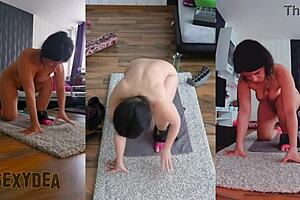 cute wife with huge breasts caressed in missionary until ejaculation. homemade amateur kawasaki jk