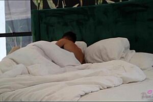 Sharing Bed With Stepmother In Intimate Moment