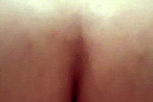 slim brunette with big ass rides old man's cock to orgasm