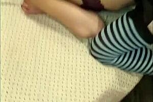 Brunette Anal Fucked by Crossdresser, Moans Drive You Wild