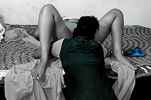 Super sexy hot bhabhi catches her devar alone in the room