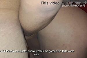 Pregnant wife gets humiliated with a big cock and toy