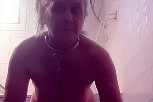 Slave F Gives Intense Handjob And Blowjob!