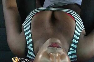 I love cuddling with her giant boobs.