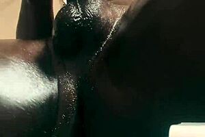 Jerking off huge BBC leads to massive cumshot