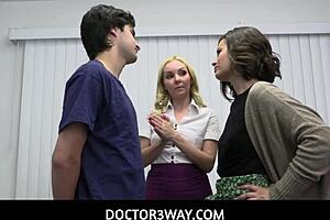 hey, getting cozy with stepbro in doctor3way roleplay!